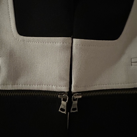 BCBG MAXAZRIA GREY/BLACK SIZE M Short Jacket Fully lined - Picture 3 of 9